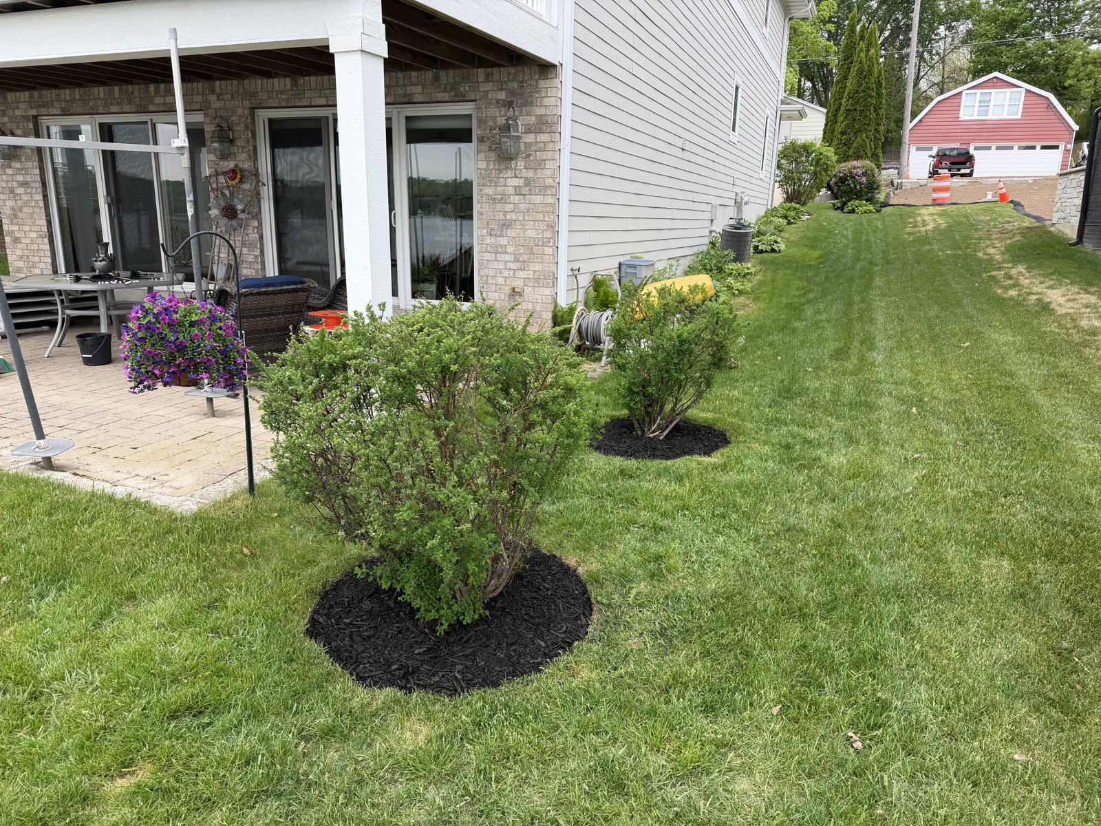 Mulch refresh after