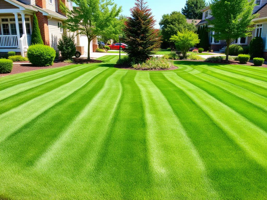 Lawn cleanup after